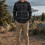 Aspen Flannel Long Sleeve Shirt - Black