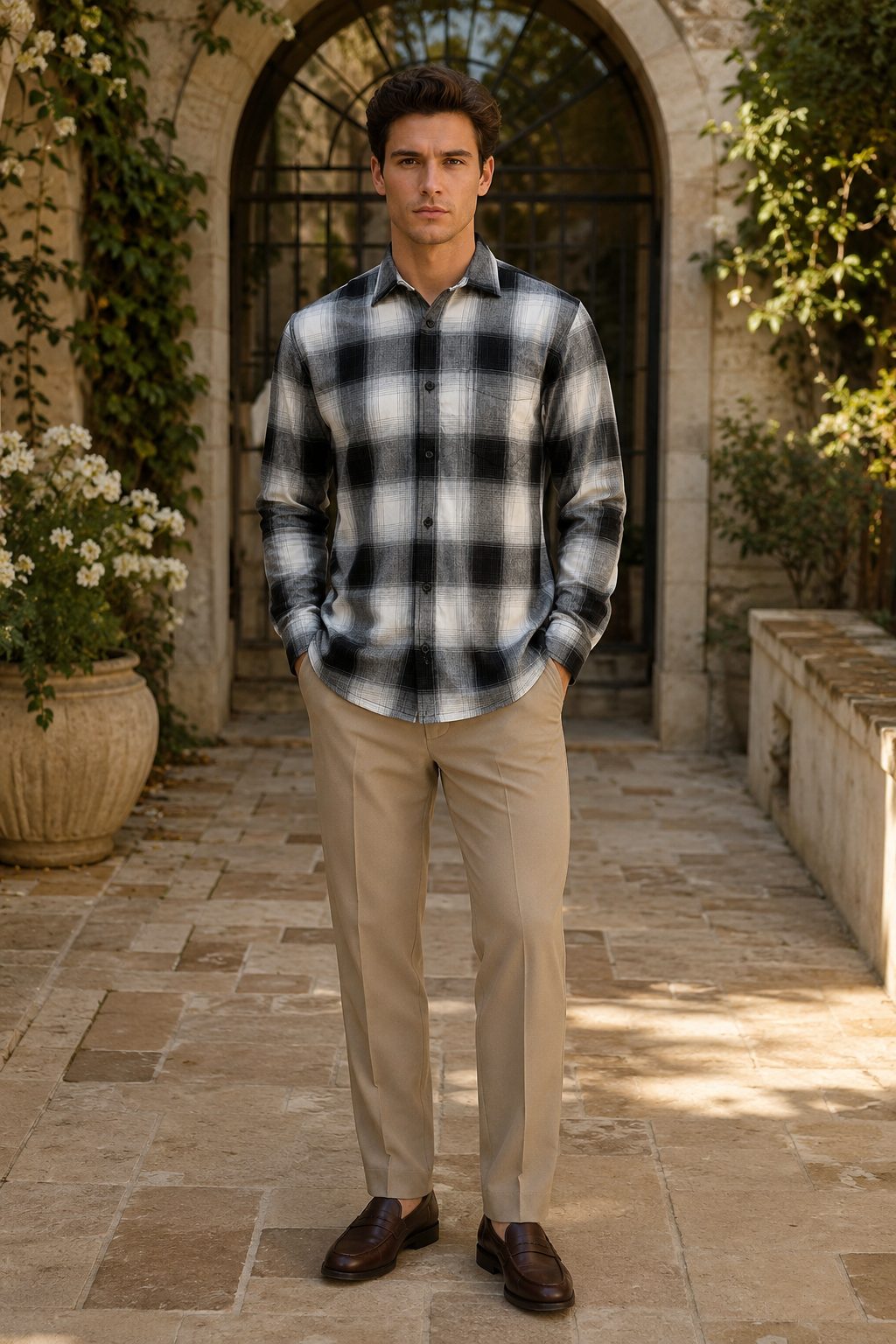 Ridgeline Long Sleeve Shirt - Black