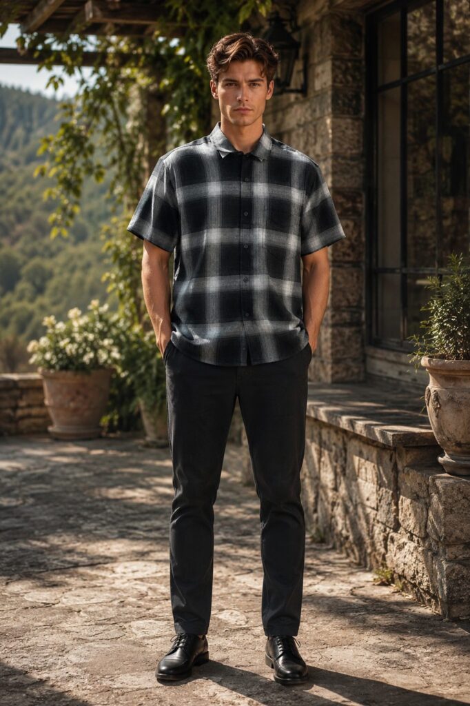 Harbor Short Sleeve Shirt - Black