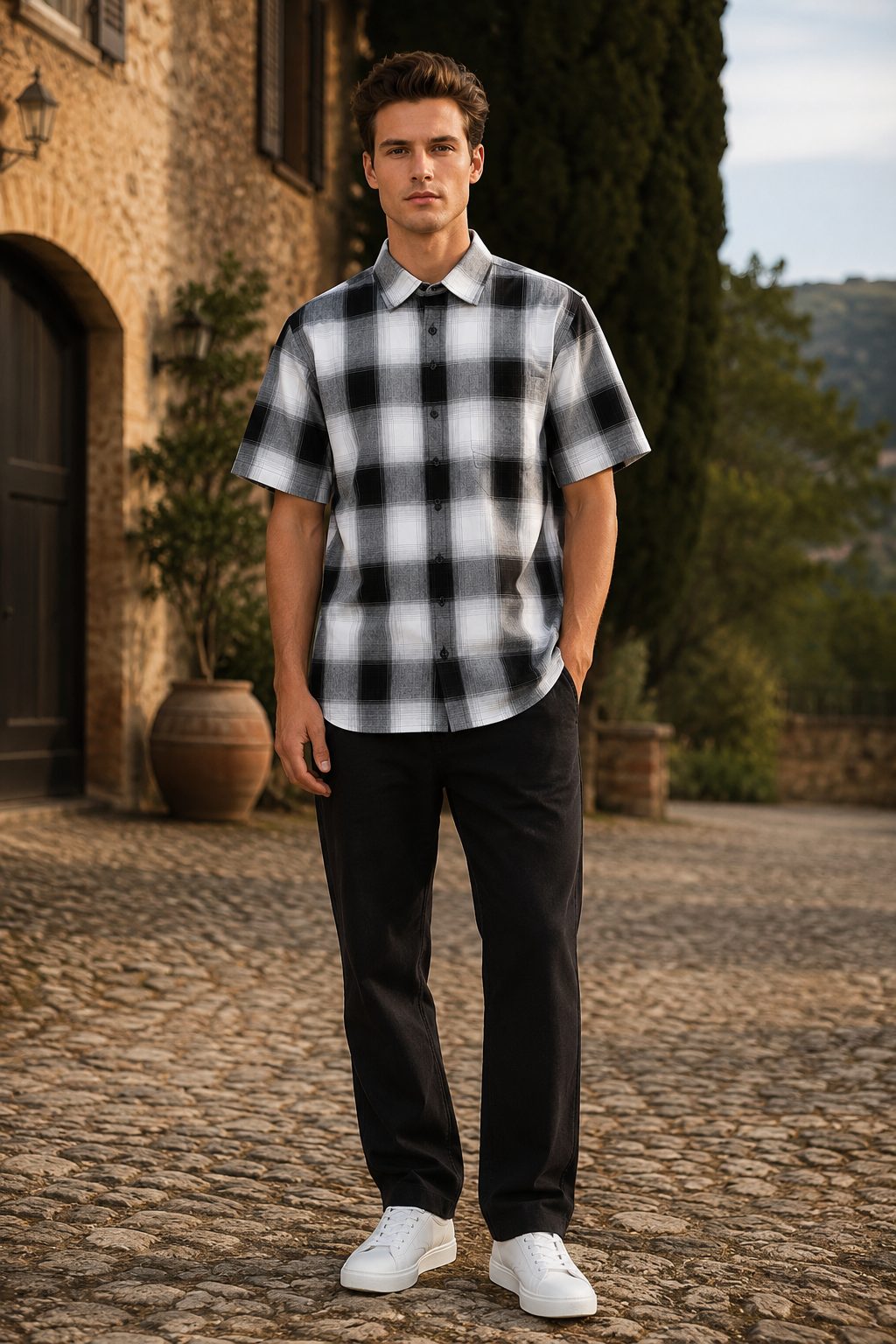 Harbor Short Sleeve Shirt - White