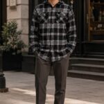 Denali Flannel Hoody Jacket - Black