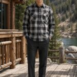Timber Flannel Long Sleeve Shirt - Light Grey