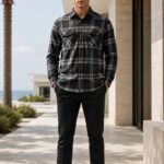 Timber Flannel Long Sleeve Shirt - Dark Grey