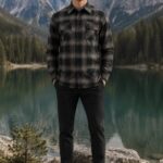 Timber Flannel Long Sleeve Shirt - Light Grey