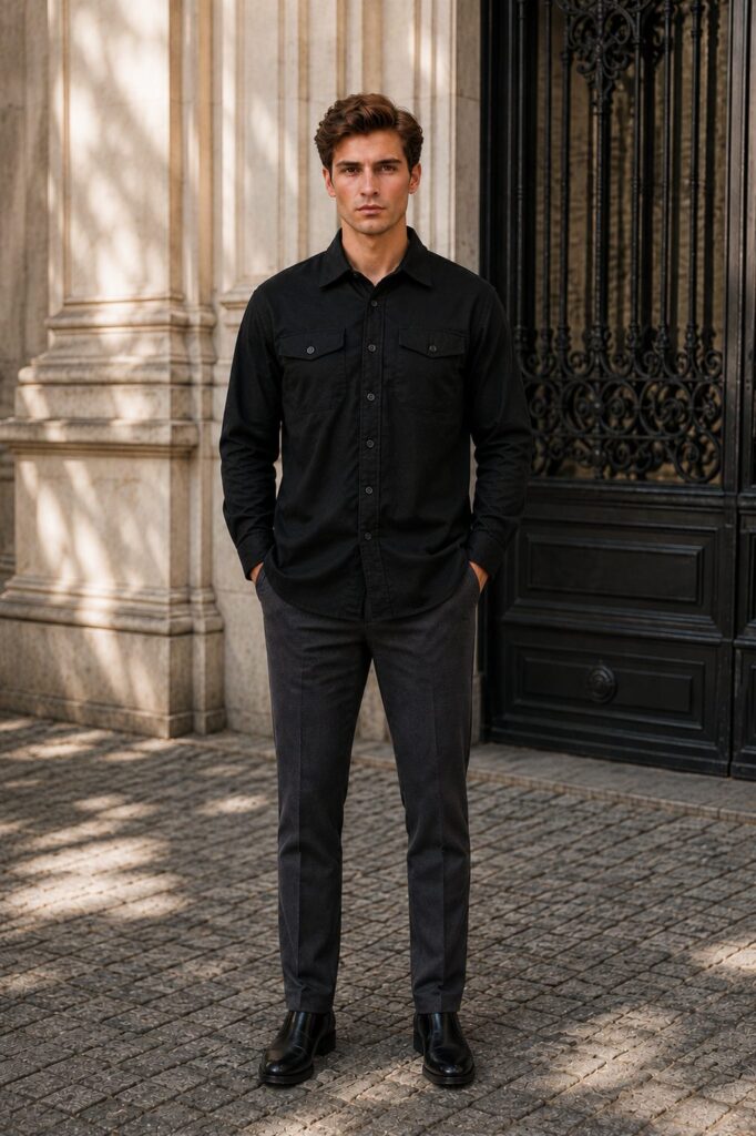 Yukon Flannel Jacket - Black