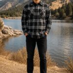 Yukon Flannel Jacket - Black